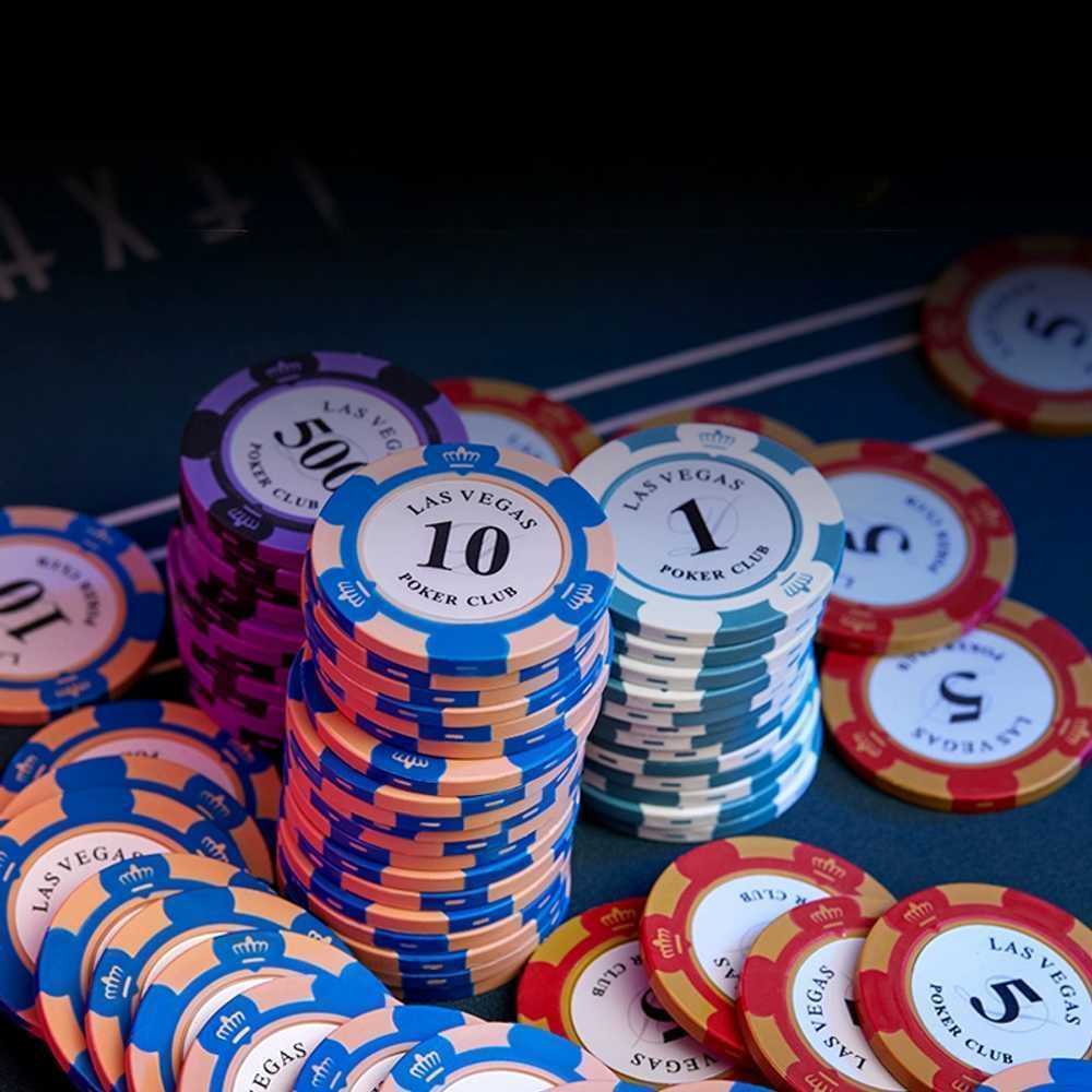미니포커칩 카지노칩 카드 놀이 라운드 게임판 파티