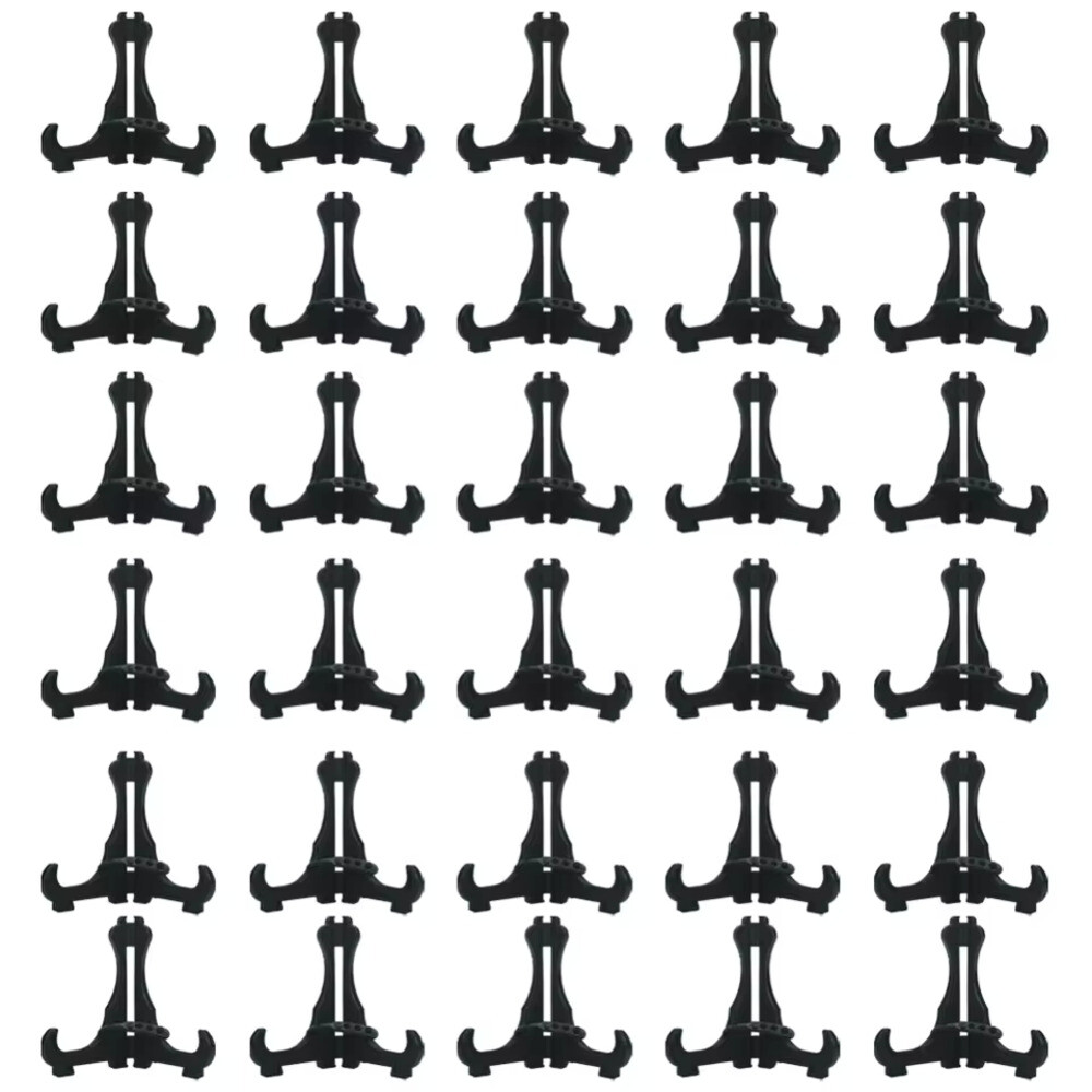 메달 걸이  1.3 인치 미니 블랙 디스플레이 스탠드 이젤 코인 에어 타이트 홀더 캡슐 챌린지 카지노 칩 Qty