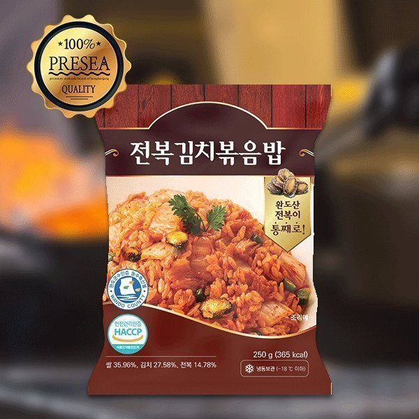 위우 홍반장 전복김치볶음밥 250g x 4팩
