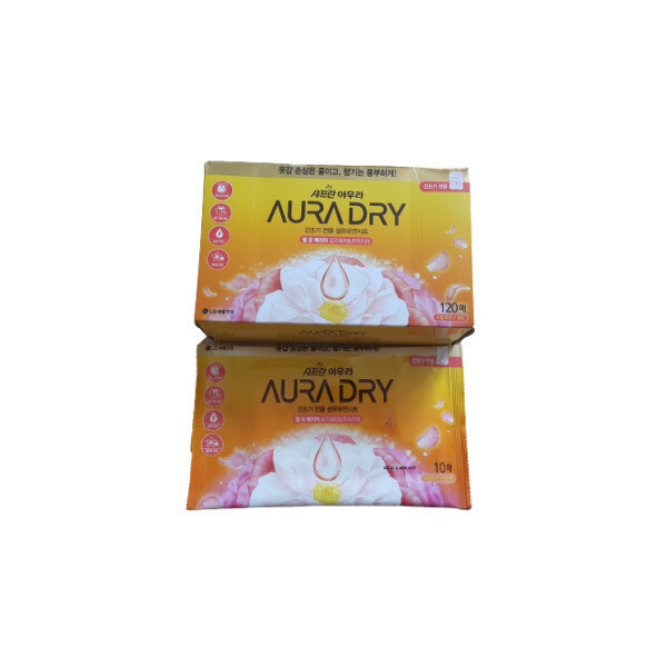 아우라 드라이 윌유메리미 건조기 시트 120매