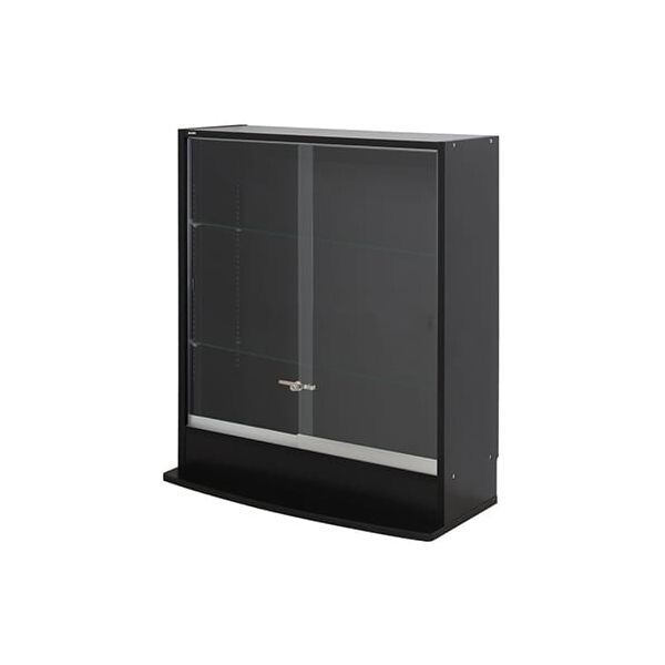 미쓰에이 아트 JAJAN CR-TH8329LBK 컬렉션 랙 와이드 로우 타입 미닫이문 폭 83cmx깊이 29cm 블랙