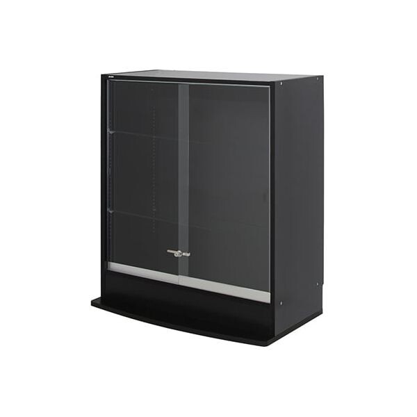 미쓰에이 아트 JAJAN CR-TH8339LBK 컬렉션 랙 와이드 로우 타입 미닫이문 폭 83cmx깊이 39cm 블랙