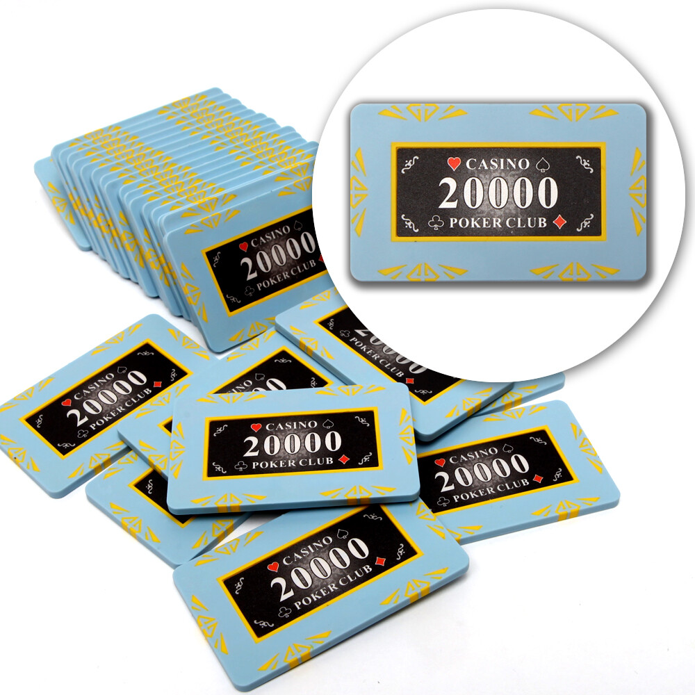[오늘출발] 카지노칩 포커 게임칩 카드 트럼프 액면가 20000원
