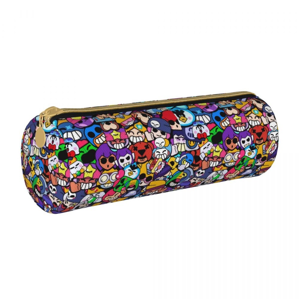 골든레몬G 말다툼한 게임 액세서리 필통 가죽 펜꽂이 가방 학생 대용량 보관 학용품 선물