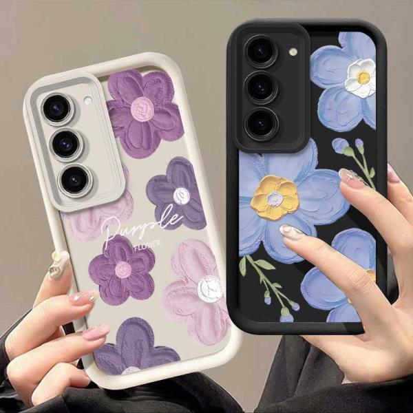 S23 아침 이슬 정원 하늘 눈 사다리 휴대폰 케이스 갤럭시 S30 S24 S23FE S22 S22 플러스 S21프로 S21 S21