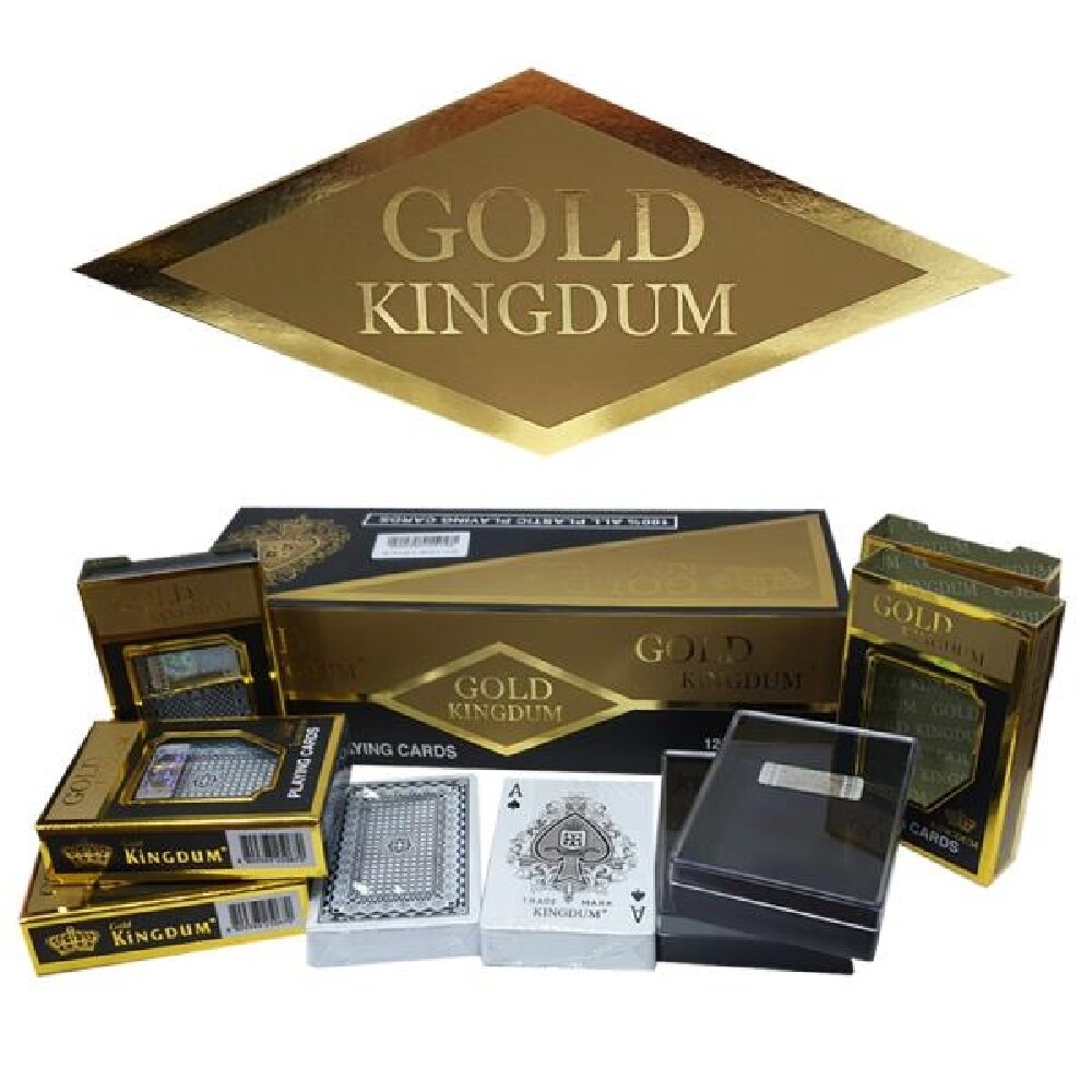 골드킹덤 포커 플라스틱 트럼프카드 12벌/가정용길찾기코딩게임/가정용길찾기코딩몬스터게임/트럼프게임