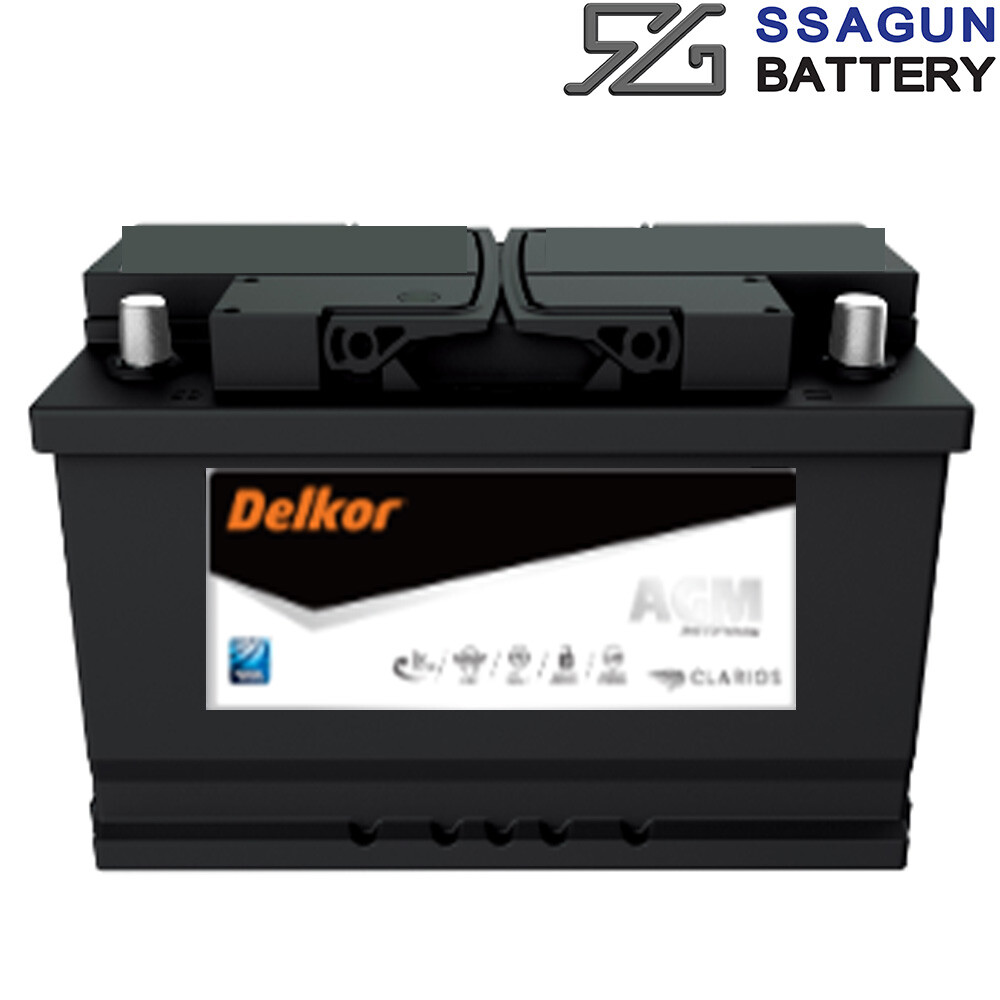 [존슨콘트롤즈델코배터리][오늘출발] 델코 AGM배터리 ISG 전용 스탑앤고 델코 AGM60 L타입 LN2 정품