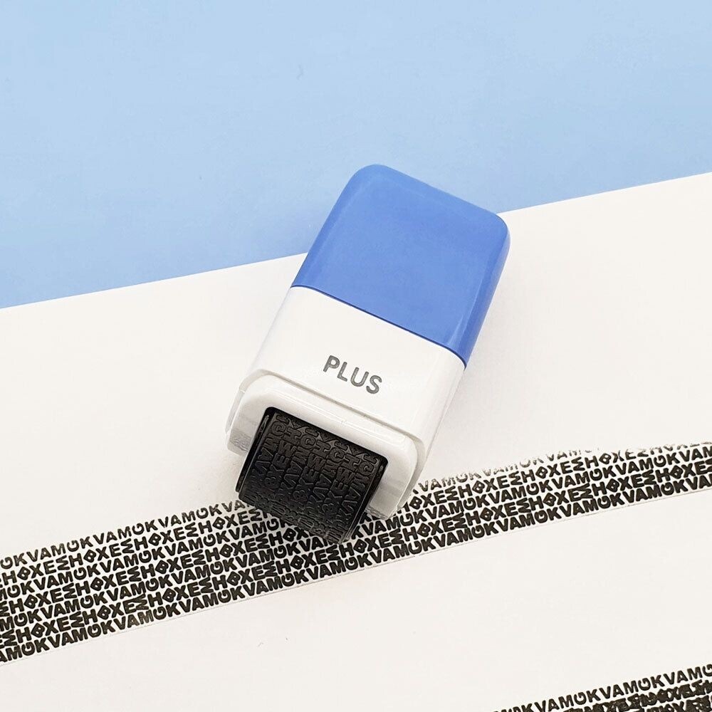 개인정보 보호 스탬프/개인 정보 유출 롤러 보안 비밀 송장 택배 지우기 주소 스템프 보호 시크릿 스탬프