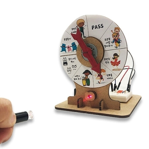 과학실험키트 MS 레이저룰렛게임 만들기 STEAM 교육