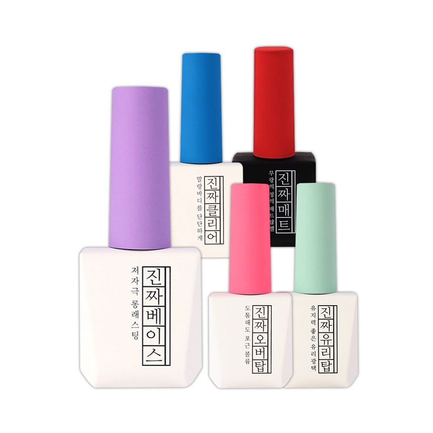 모스티브 진짜 기초젤 네일 베이스 탑 클리어