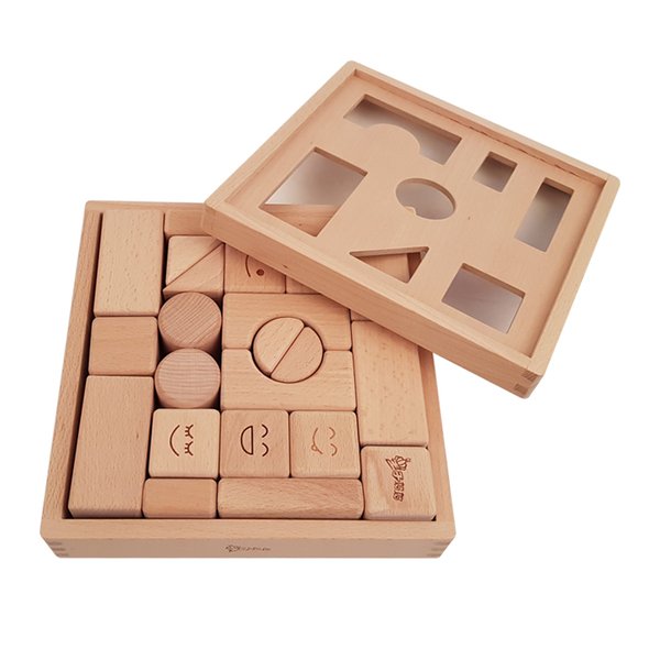 [신세계백화점]키움하우스 (신세계의정부점)원목스마일블록23피스