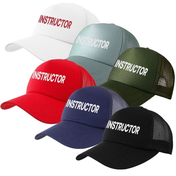 INSTRUCTOR 인스트럭터 레터링 볼캡 모자 인스트럭터모자 인스트럭터야구모자