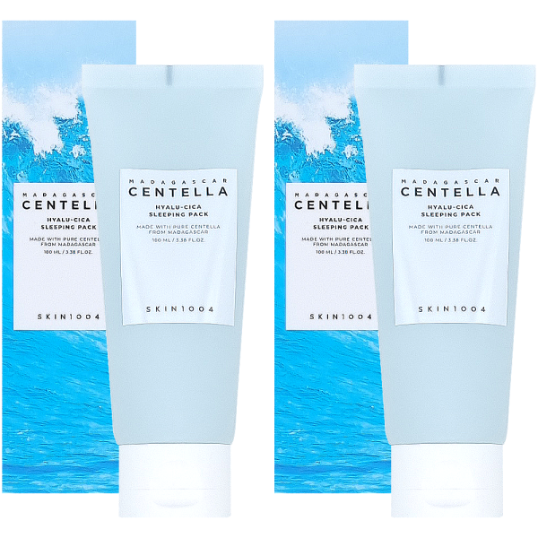 [오늘출발] 스킨천사 스킨1004 마다가스카르 센텔라 히알루 시카 슬리핑 팩 100ml 1+1 미백 기능성 수면팩