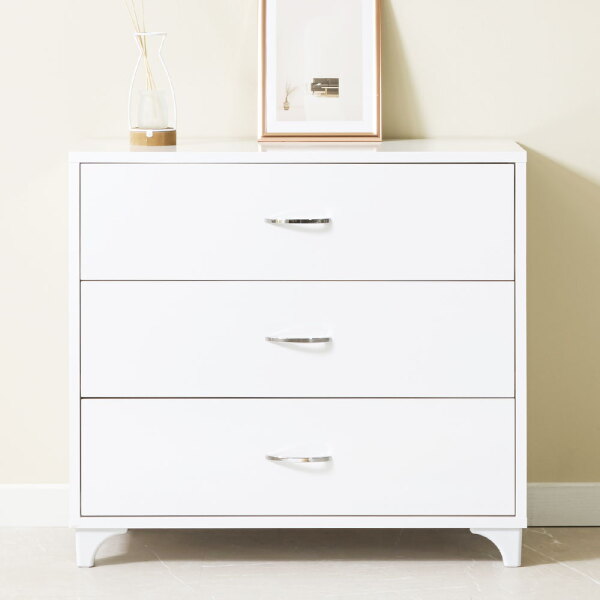 벨리카가구 착불배송  갓츄 서랍장 3단 와이드형 인테리어 수납장