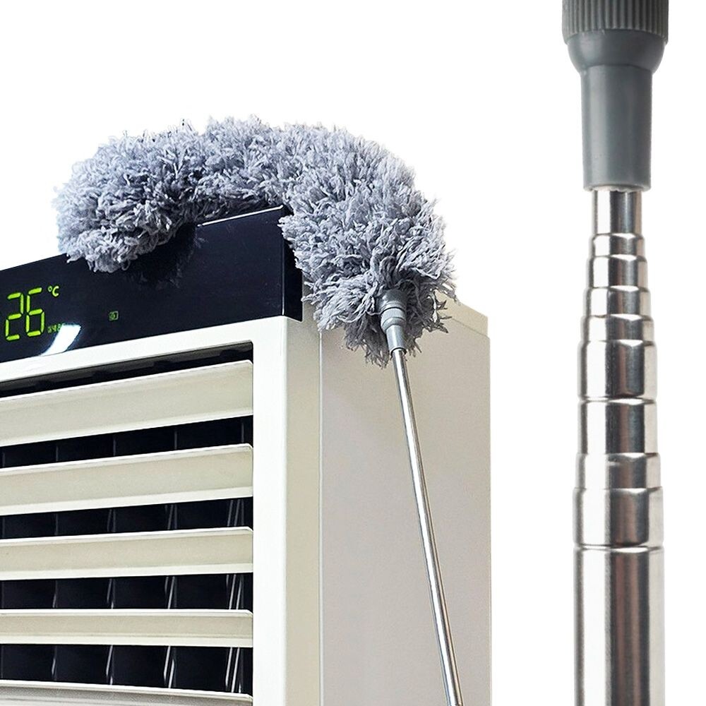 2.8m 길이조절 먼지털이개 먼지떨이 천장 전등 청소/먼지떨이/먼지청소/청소용/브러쉬/차량용/먼지털이