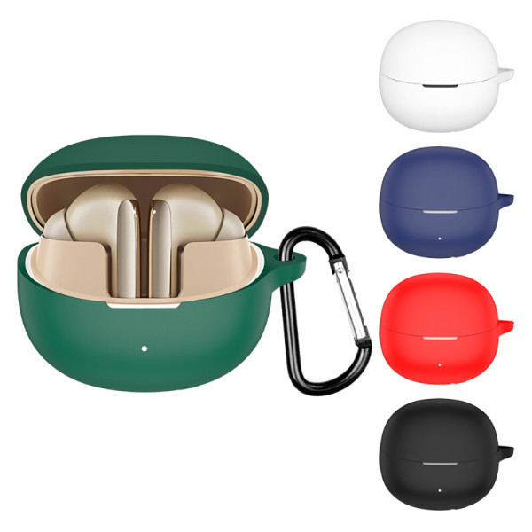 [오늘출발]QCY 멜로버즈 프로 실리콘 키링 케이스 커버 MeloBuds Pro HT08 Hires 플러스 소프트 젤리 보관 케이스