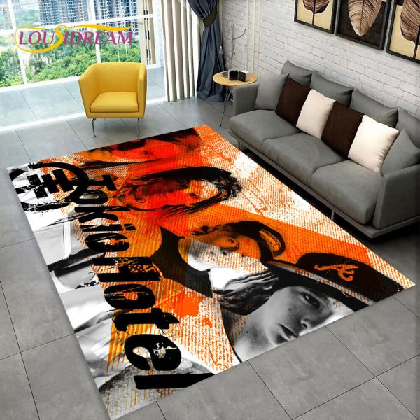 토키오 호텔 록 밴드 빌 카울리츠 카펫 러그 집 거실 침실 소파 도어매트 장식 어린이 공간 미끄럼 방지