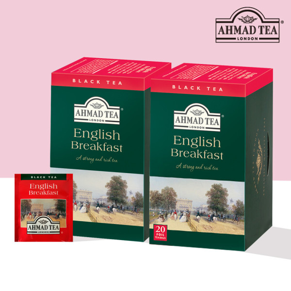 [오늘출발] 아마드티 아마드티 잉글리쉬 브렉퍼스트 홍차 20티백x2박스 / 블랙티 밀크티 영국홍차 1+1 무료배송 특가행사
