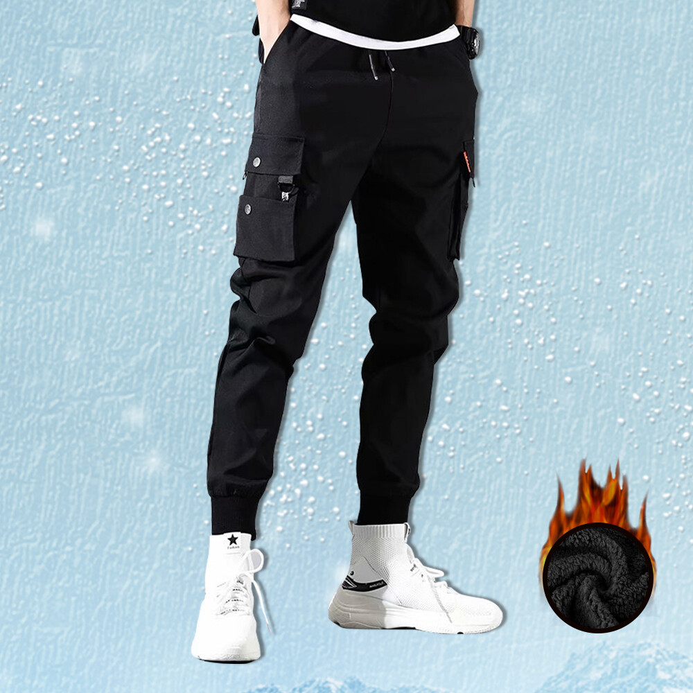 [오늘출발] (배송비 무료) 스트랩 빅 조거팬츠 기모/남자조거팬츠/카고바지/조커팬츠/