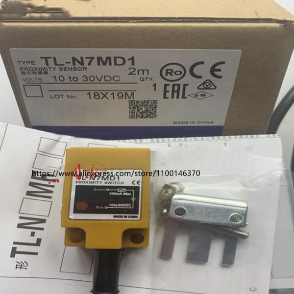 [오늘출발] 2Pcs 새상품  Omron 사각 유도 형 센서 TL-N7MD2