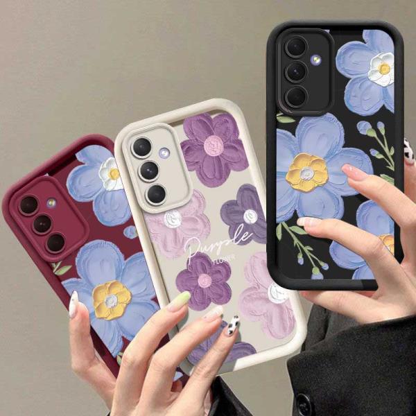 아침이슬 정원 하늘 눈 사다리 휴대폰 케이스 갤럭시 A73 A72 A71 A70 A54 A53 A52 A51 A50 A35 A34 A33 A3