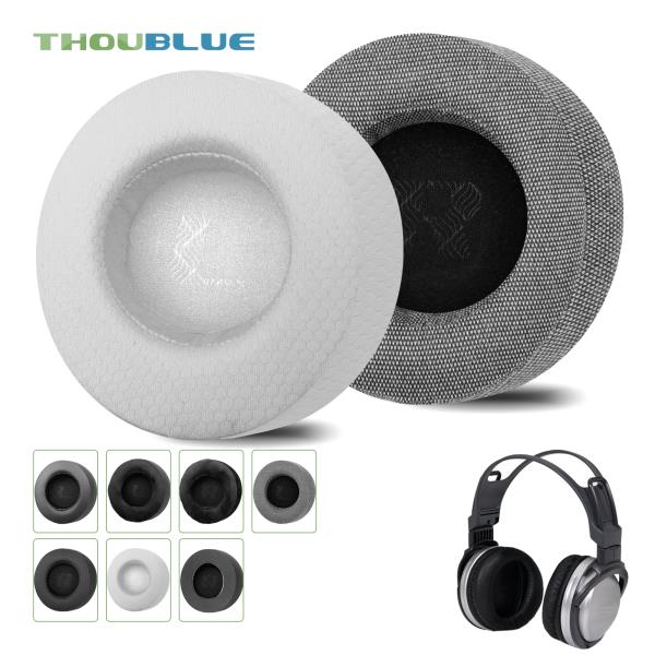 THOUBLUE 교체용 이어 패드 소니 MDR-XD100 XD200 V700 V700DJ Z700 RF820RK 헤드폰 이어패드 귀마개 쿠