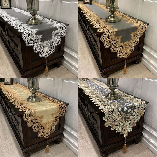 (NS홈쇼핑)고퀄리티 플래그 고급 테이블 식탁 러너 레이스 식탁보 원형 홈카페 테이블보 교..34875015