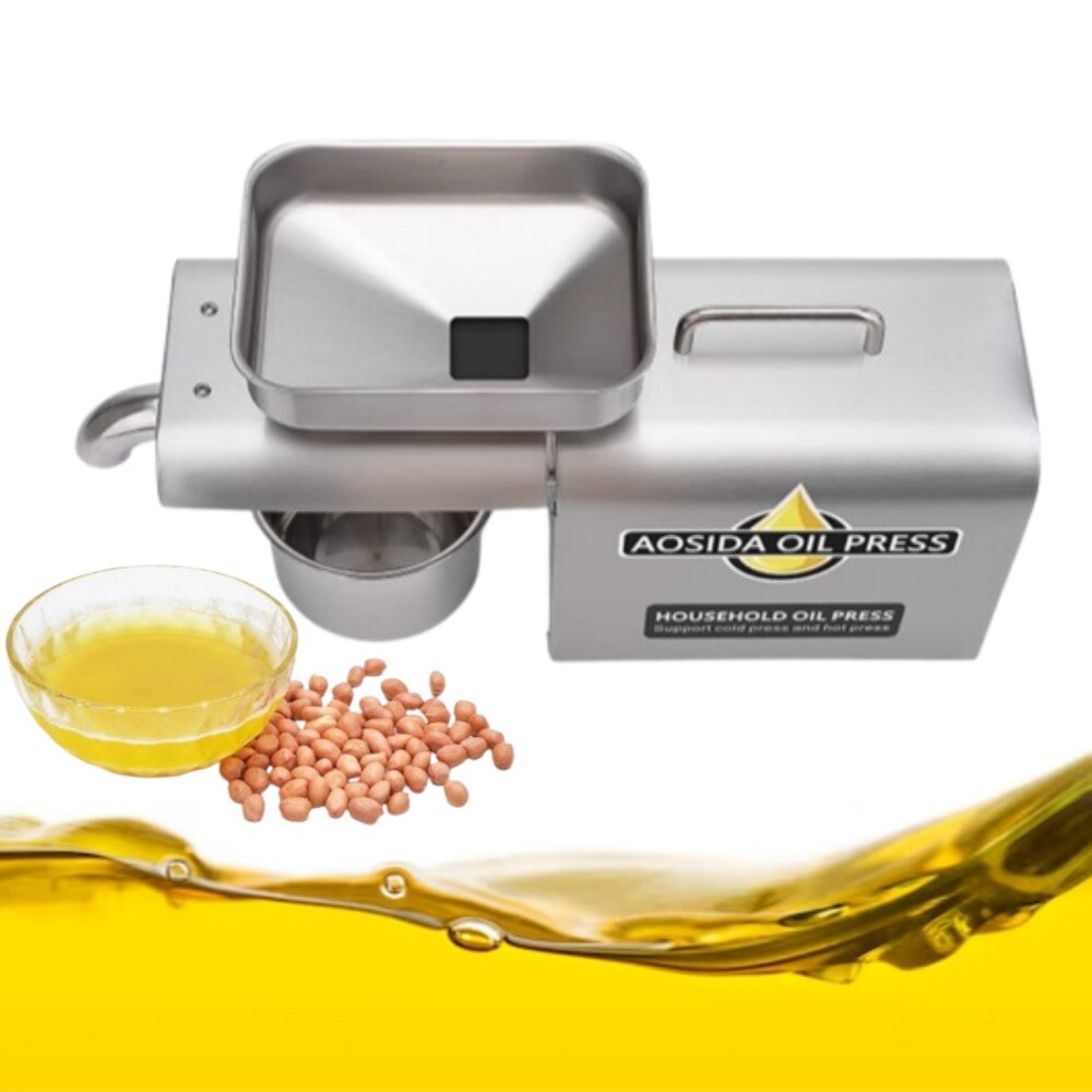 아오스 기름짜는기계 착유기 채유기 오일 프레스 참기름 콩 참깨 들깨