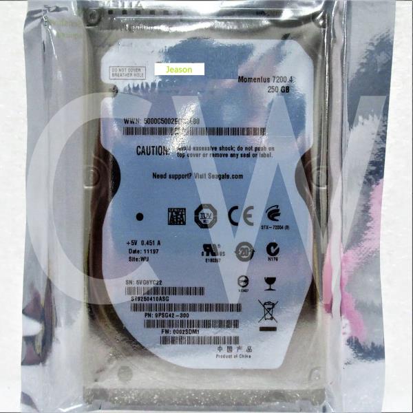 [오늘출발] Seagate SATA 하드 드라이브 ST9250410ASG 250GB 7.2K RPM 3 Gb/s 2.5 인치