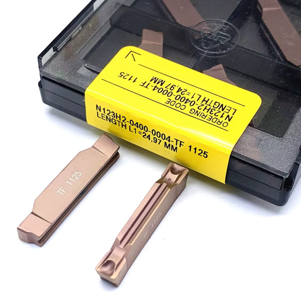 N123H2 0400 0004 TF 1125 섹션 슬롯 및 절단 도구 CNC 스테인레스 스틸 삽입 선반