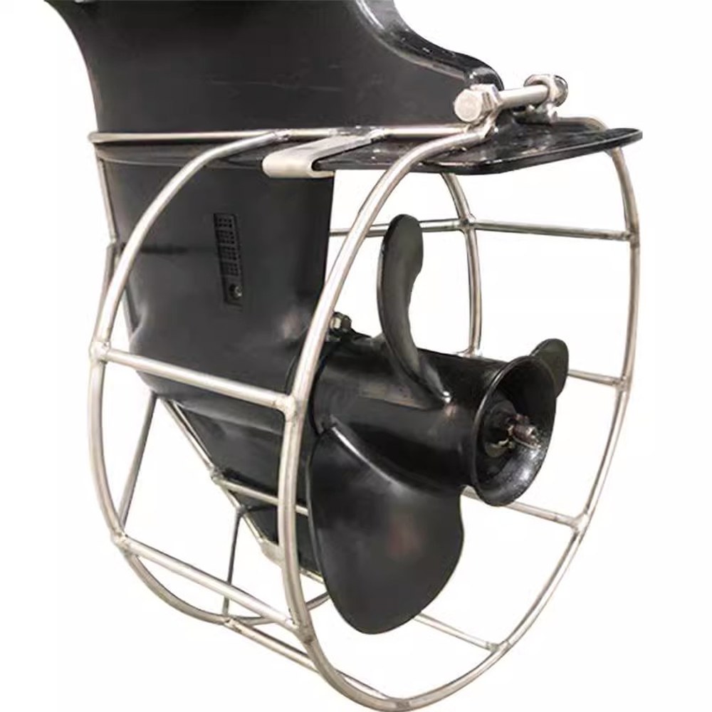 [오늘출발]범용 커버 240778 엔진용 안전덮개 스틸 덮개 보호 프로펠러 보호대 선외기