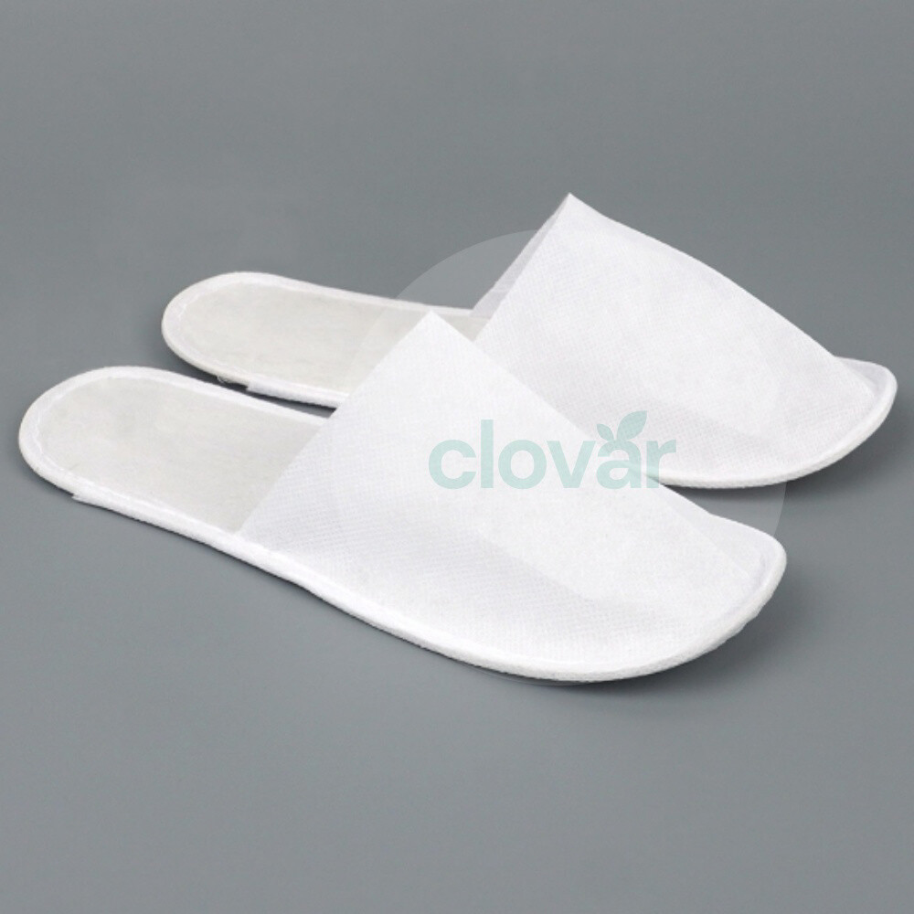 [오늘출발]클로버잡화 일회용 부직포 슬리퍼 기내용슬리퍼 호텔실내화 객실슬리퍼 실내용슬리퍼
