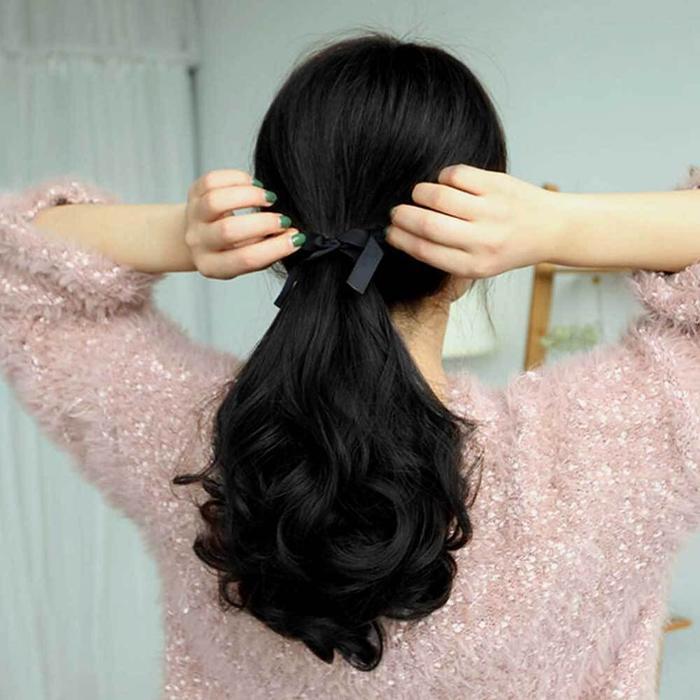 HYIK1IKQ_4B헤어용품 붙임가발 묶음가발 여자가발
