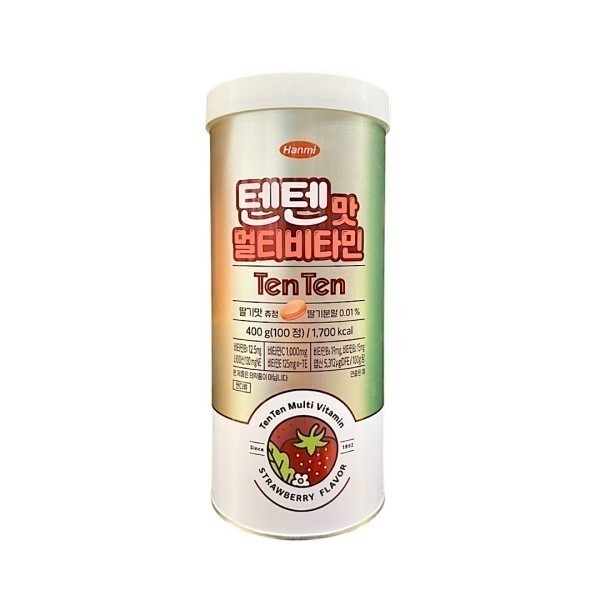 [오늘출발] 한미 한미 텐텐맛 비타민C 400g(100정) 한미 텐텐맛 멀티비타민 100정