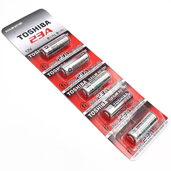[키오시아][오늘출발] 도시바 도시바 23A (LR23A) 알카라인 건전지 12V (5알)