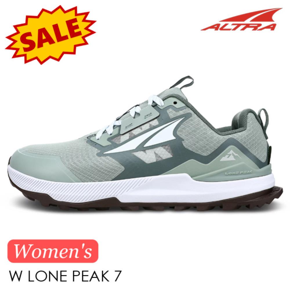 1 알트라 AL0A7R7G330 여성 대출 피크 7 ALTRA W LONE PEAK 등산화과 캠프 용품의 사카이야 등산화