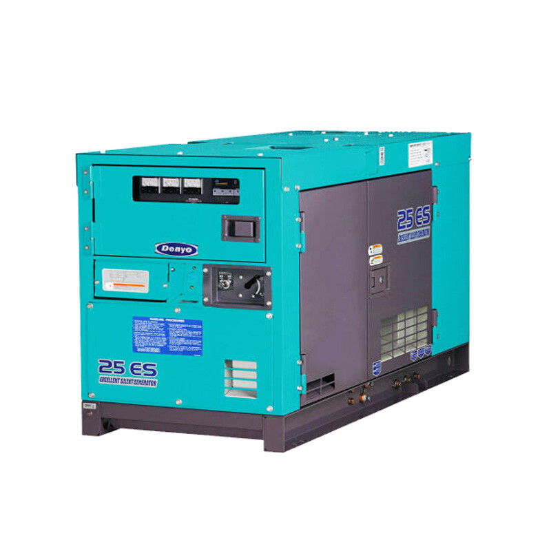 발전기임대 충북 청주 대여 덴요 디젤발전기 DCA25ESK 방음형 저소음 삼상 25 kVA (왕복배송비 고객부담)
