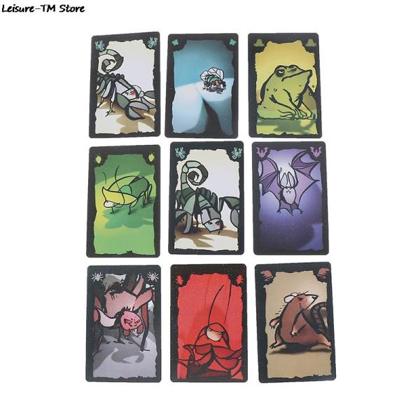 가족 파티 바퀴벌레 실내 게임 재미 있은 카드 Kakerlaken Salat/Poker/Royal/Suppe/Mogel Motte 보드 11.