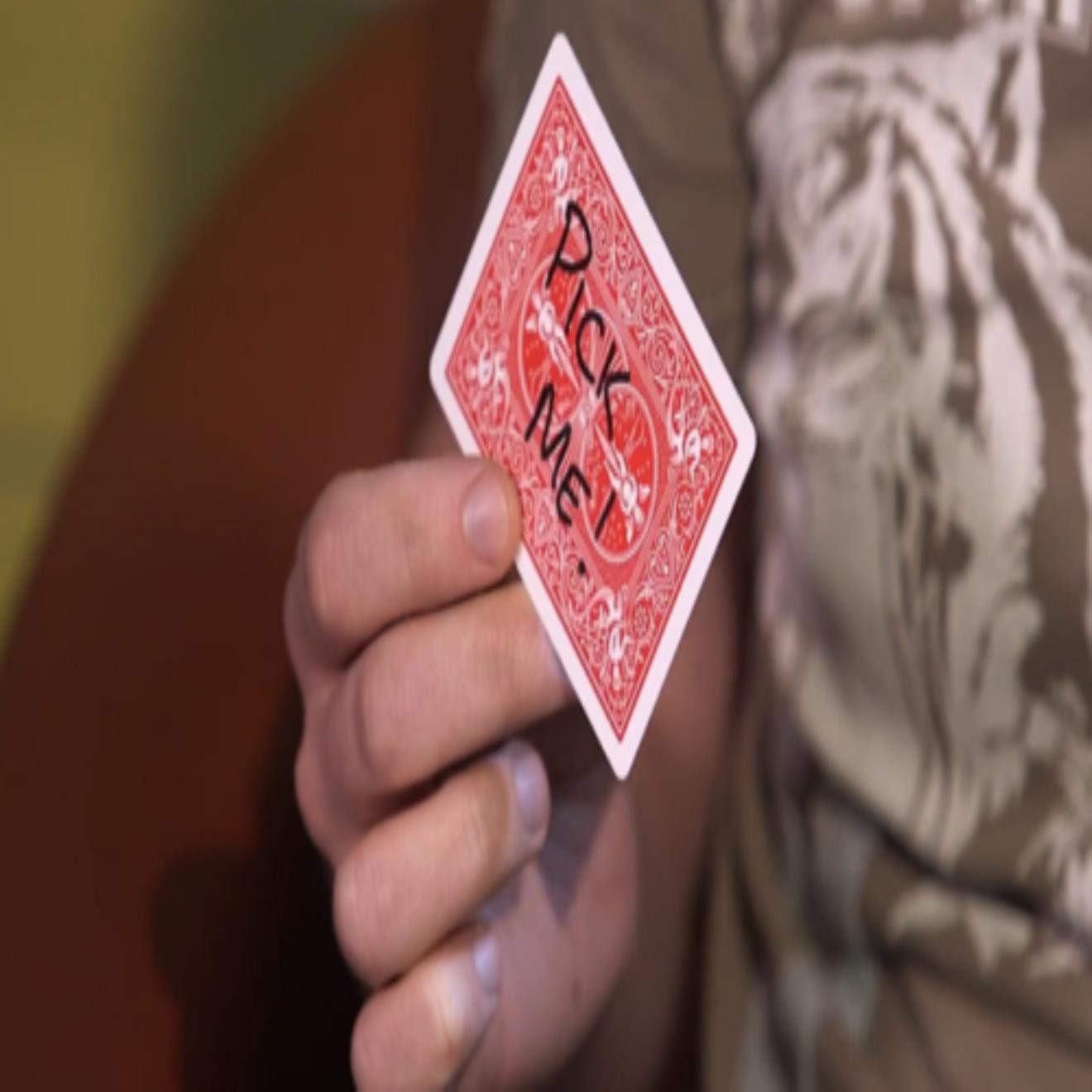 Simon Levell  Kaymar 마술 착시 카드의 슬로브 (특수 효과 및 온라인 설명) 트릭 재미있는 소품