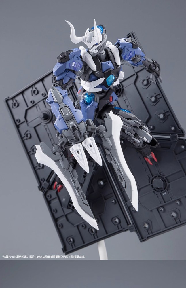 스나 Over Zero Hemoxian Nbd-009 1/100 Lone Shadow 조립 액션 피규어 LED 로봇 플라스틱 모델 PVC 조각상