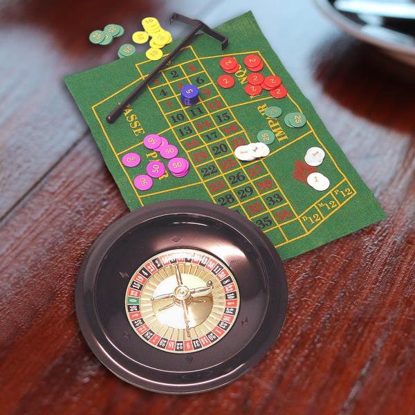 러시아 룰렛 휠 세트 테이블 게임 턴테이블 여행 카페 KTV용 10 인치