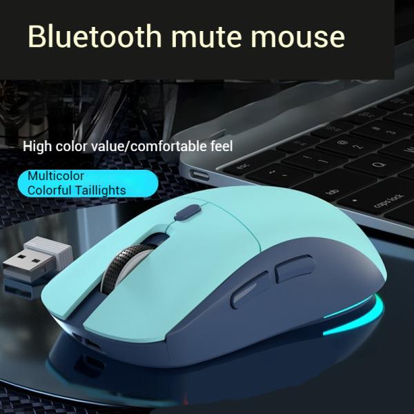 마우스 무선 블루투스 듀얼 모드 Gpt4.0 대형 AI 드로잉 PPT 사무실 게임 지능형 음성 노트북 선물 인체공