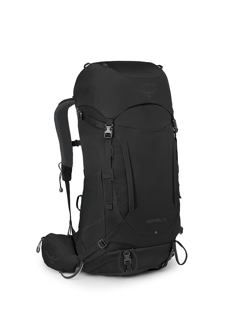 Osprey Kestrel 38L 남성용 배낭여행 백팩 블랙 L/XL267937