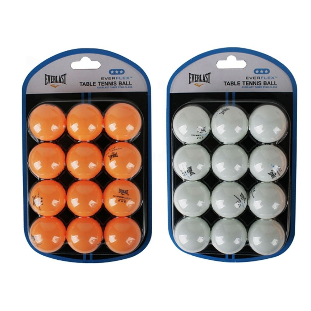 ( 12입) 3성 탁구공/운동/가벼운/핑퐁/대용량/탁구/친선/연습/경기/시합/놀이/벌크/게임/플라스틱/무지