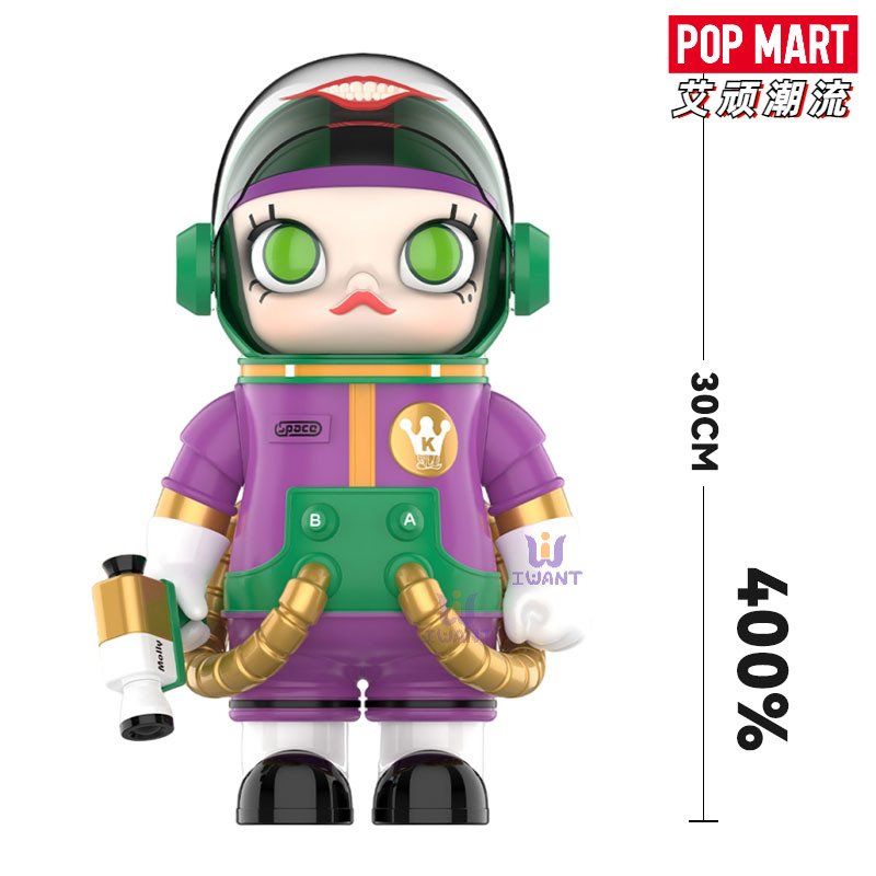 POPMART MEGA SPACE MOLLY 400 팝마트 메가 스페이스 몰리 조커 피규어 스페이스 몰리 조커 400