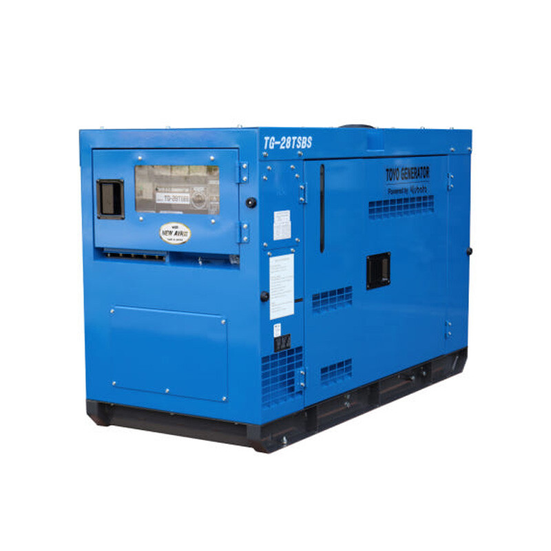 발전기임대 충북 청주 대여 도요 디젤발전기 TG-28TSBS 방음형 저소음 삼상 25 kVA (왕복배송비 고객부담)