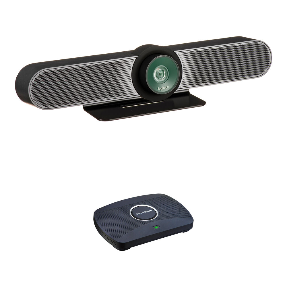 [해외] 로지텍 Logitech MeetUp 4K ConferenceCam Kit with 4K Wireless Display Receiver 230473