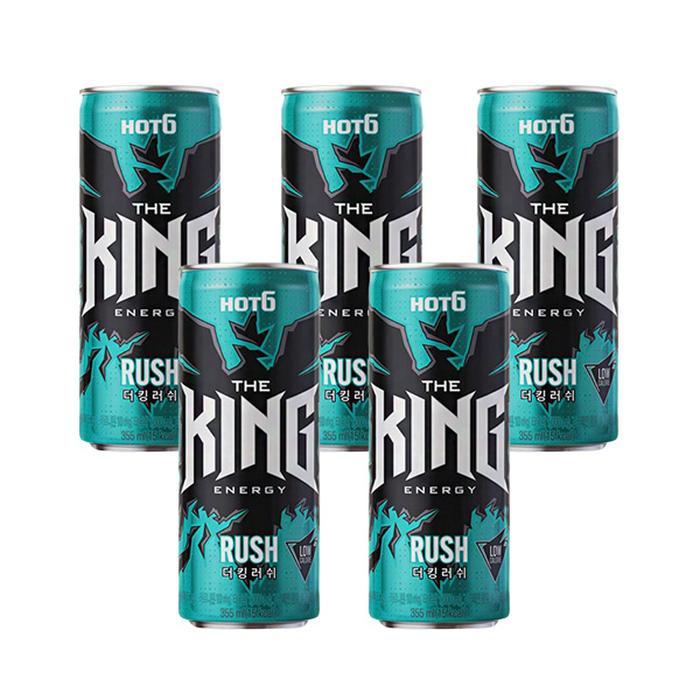 롯데칠성 무료배송 롯데 핫식스더킹 러쉬 355ml 24캔 박스안심