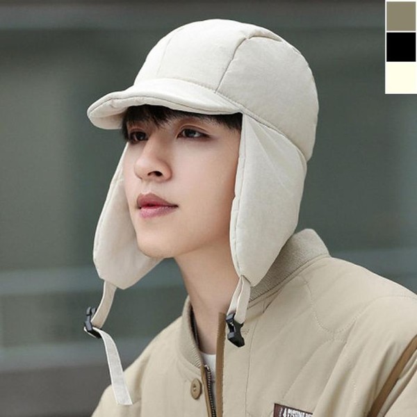 BZJL8XQY_4C남녀공용 스타일 패딩 모자 1P 보온