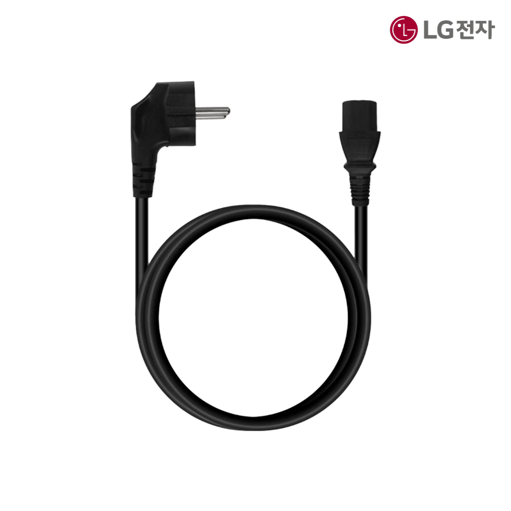 LG 정품 B80GV.AP07GME B80KV.AA25EDE B80KV.AS25BOE B80GV.AP03BTE B80GV.AD07CAE 데스크탑 전원코드 블랙